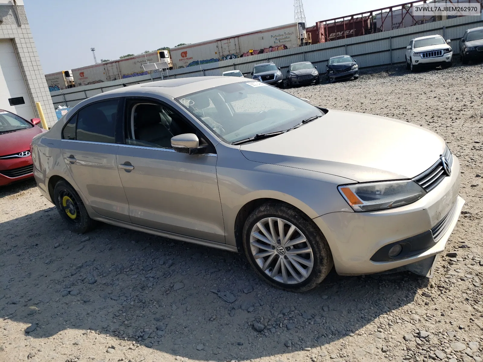 2014 Volkswagen Jetta Tdi VIN: 3VWLL7AJ8EM262970 Lot: 68372494