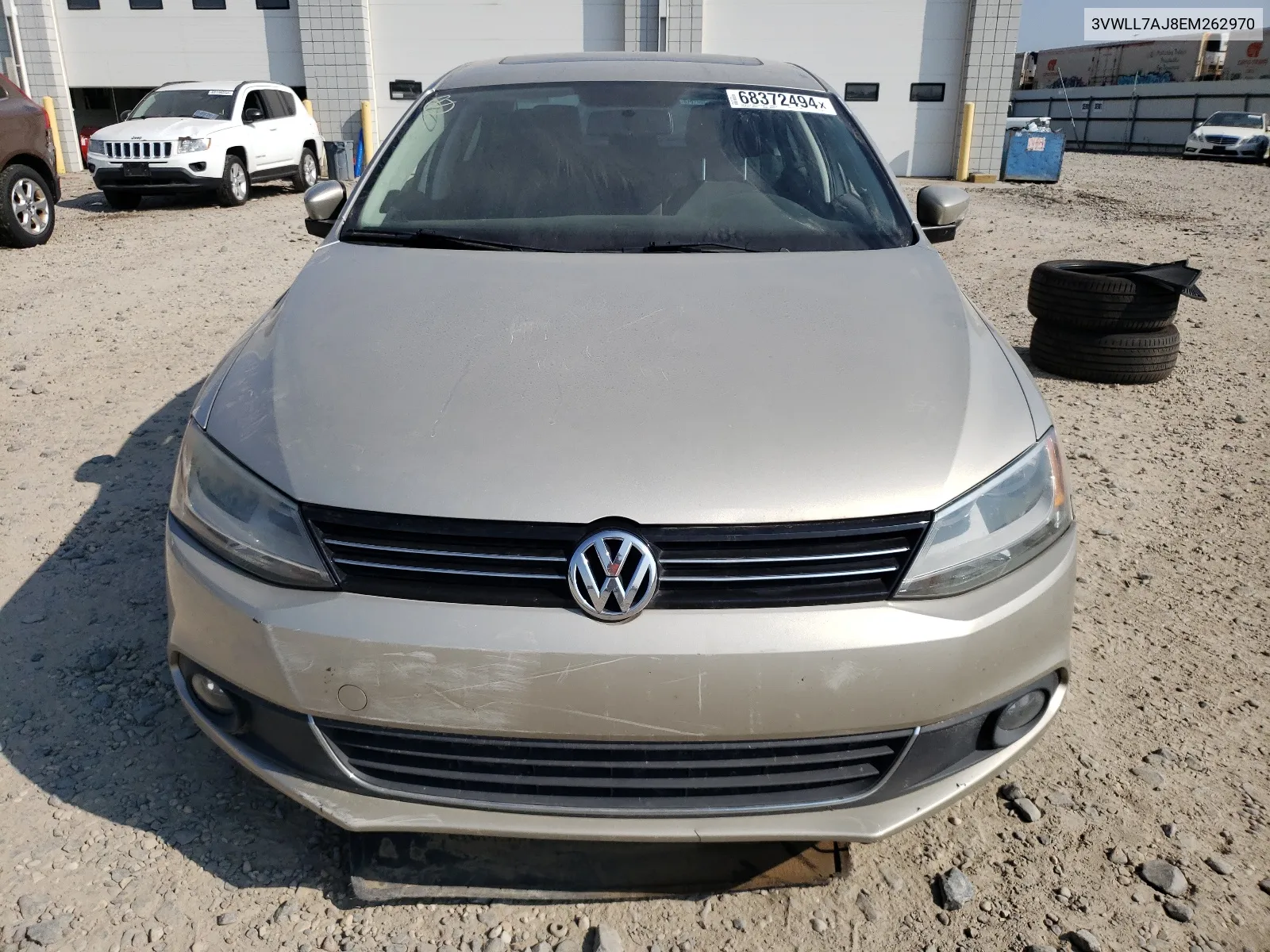 2014 Volkswagen Jetta Tdi VIN: 3VWLL7AJ8EM262970 Lot: 68372494