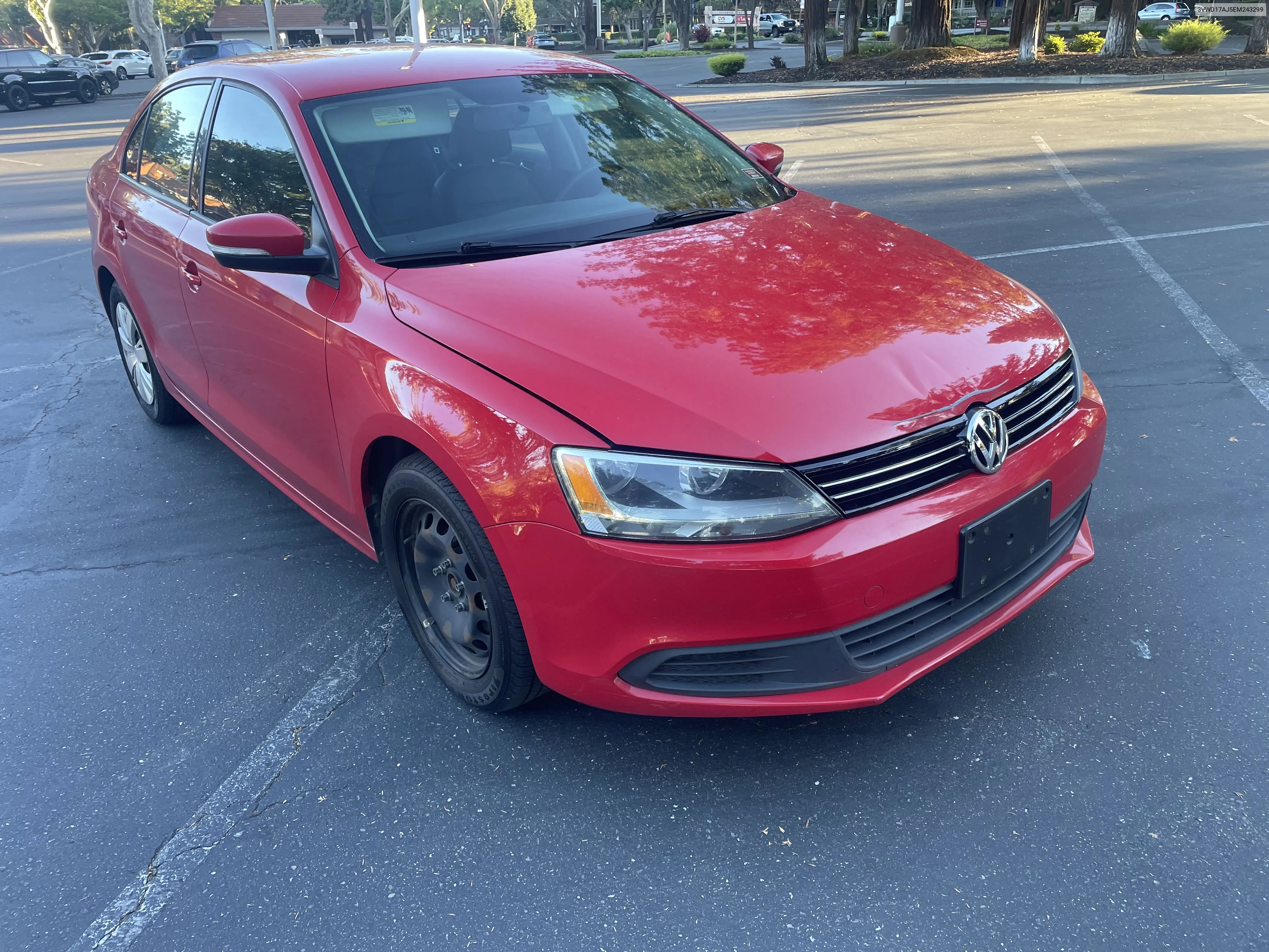 3VWD17AJ5EM243299 2014 Volkswagen Jetta Se