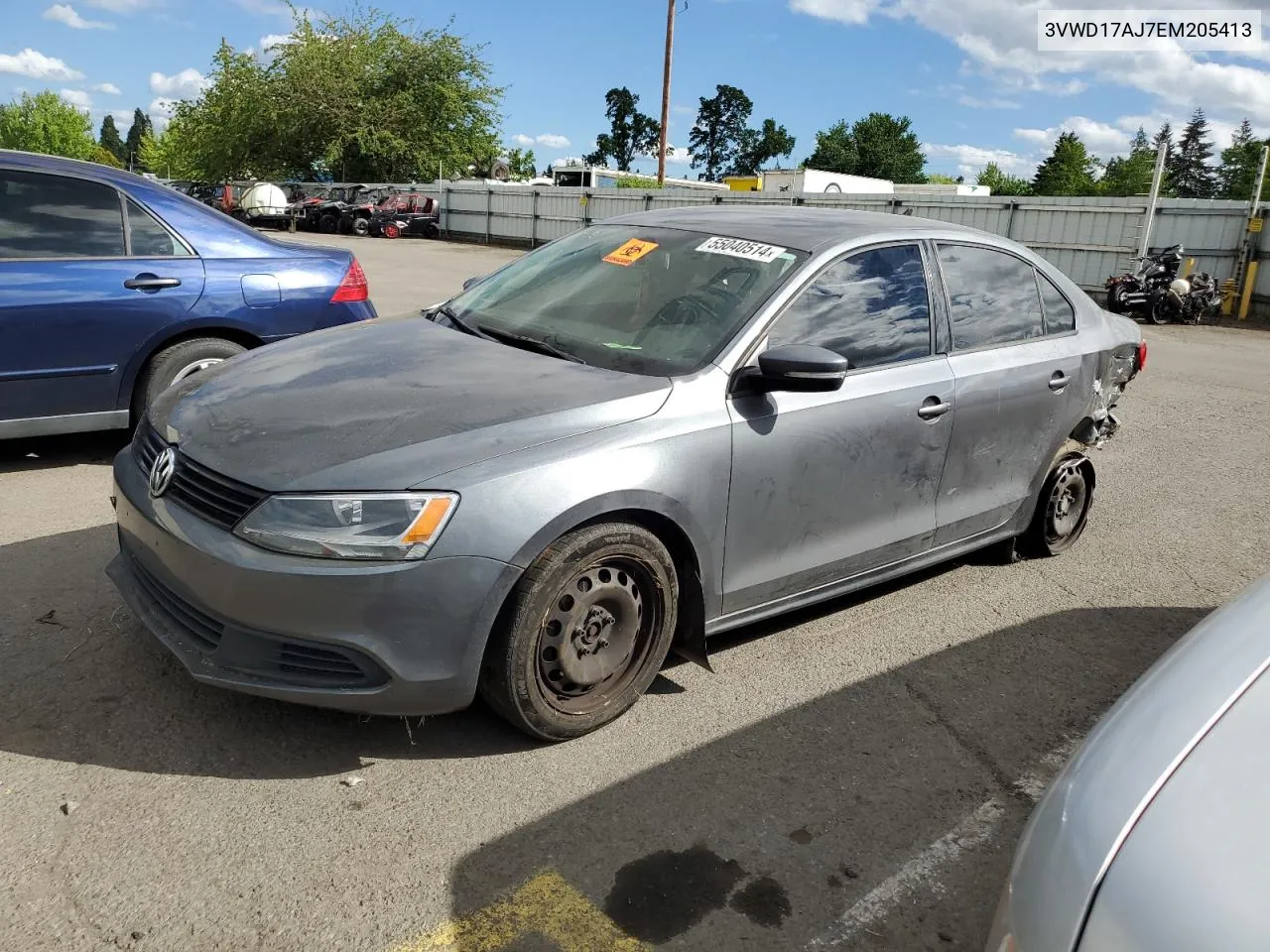 3VWD17AJ7EM205413 2014 Volkswagen Jetta Se