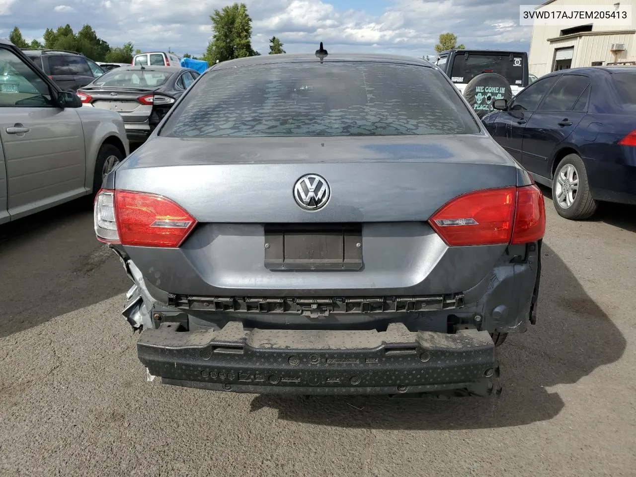 3VWD17AJ7EM205413 2014 Volkswagen Jetta Se