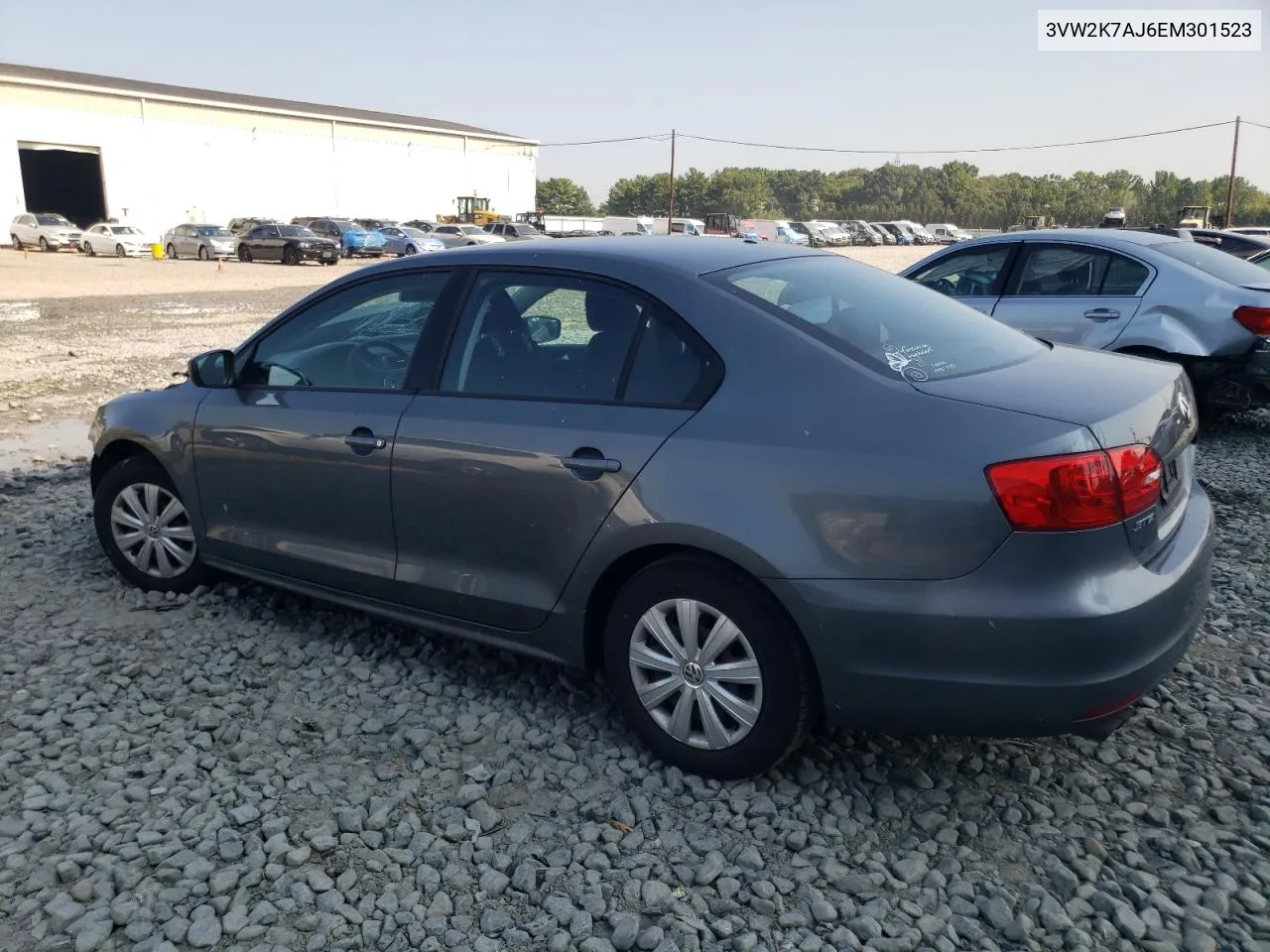 2014 Volkswagen Jetta Base VIN: 3VW2K7AJ6EM301523 Lot: 69220374