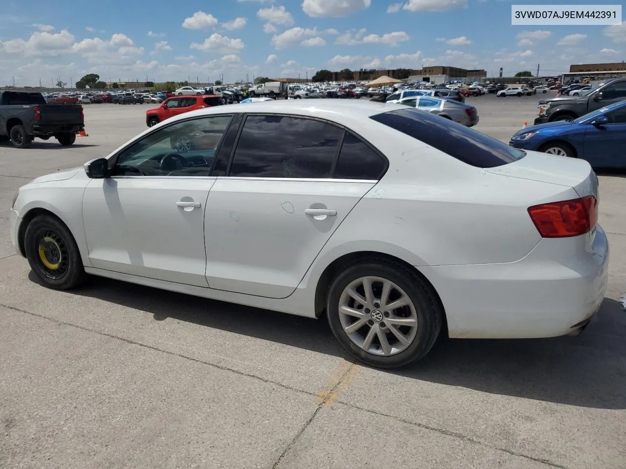 2014 Volkswagen Jetta Se VIN: 3VWD07AJ9EM442391 Lot: 69492654