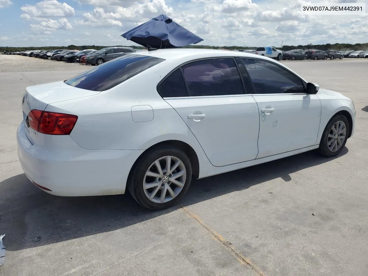 2014 Volkswagen Jetta Se VIN: 3VWD07AJ9EM442391 Lot: 69492654