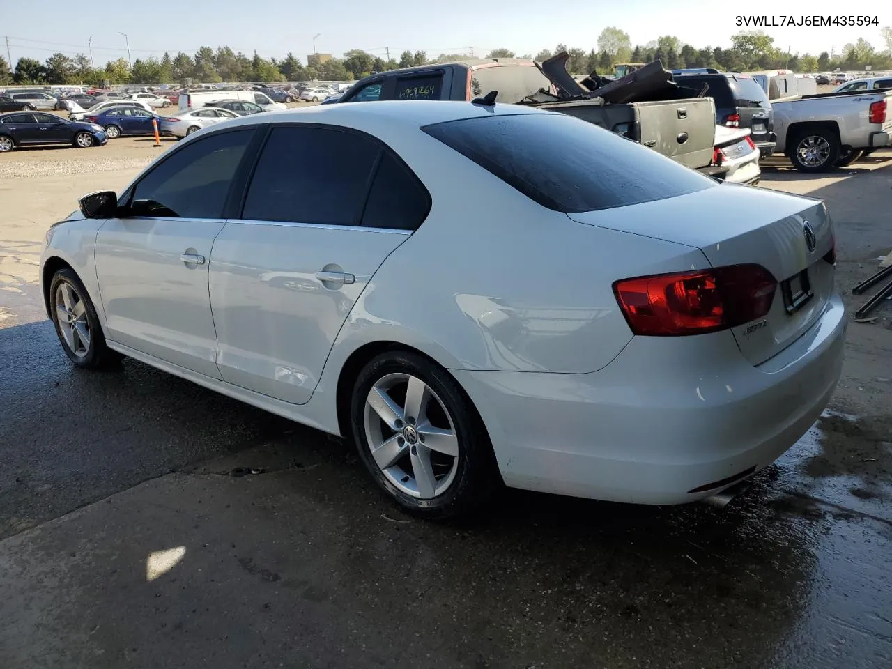 2014 Volkswagen Jetta Tdi VIN: 3VWLL7AJ6EM435594 Lot: 70310364