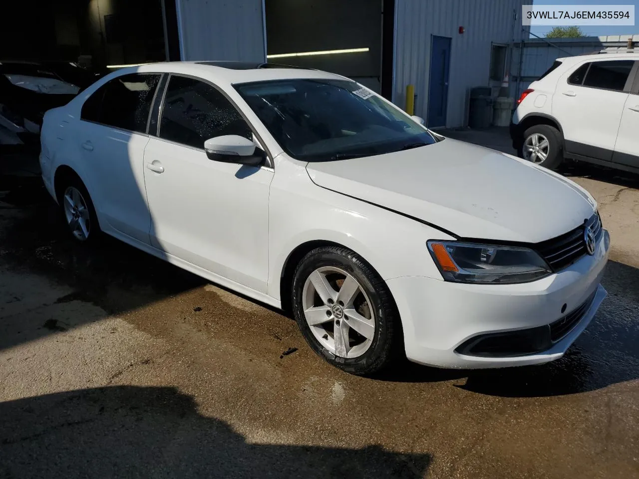 2014 Volkswagen Jetta Tdi VIN: 3VWLL7AJ6EM435594 Lot: 70310364