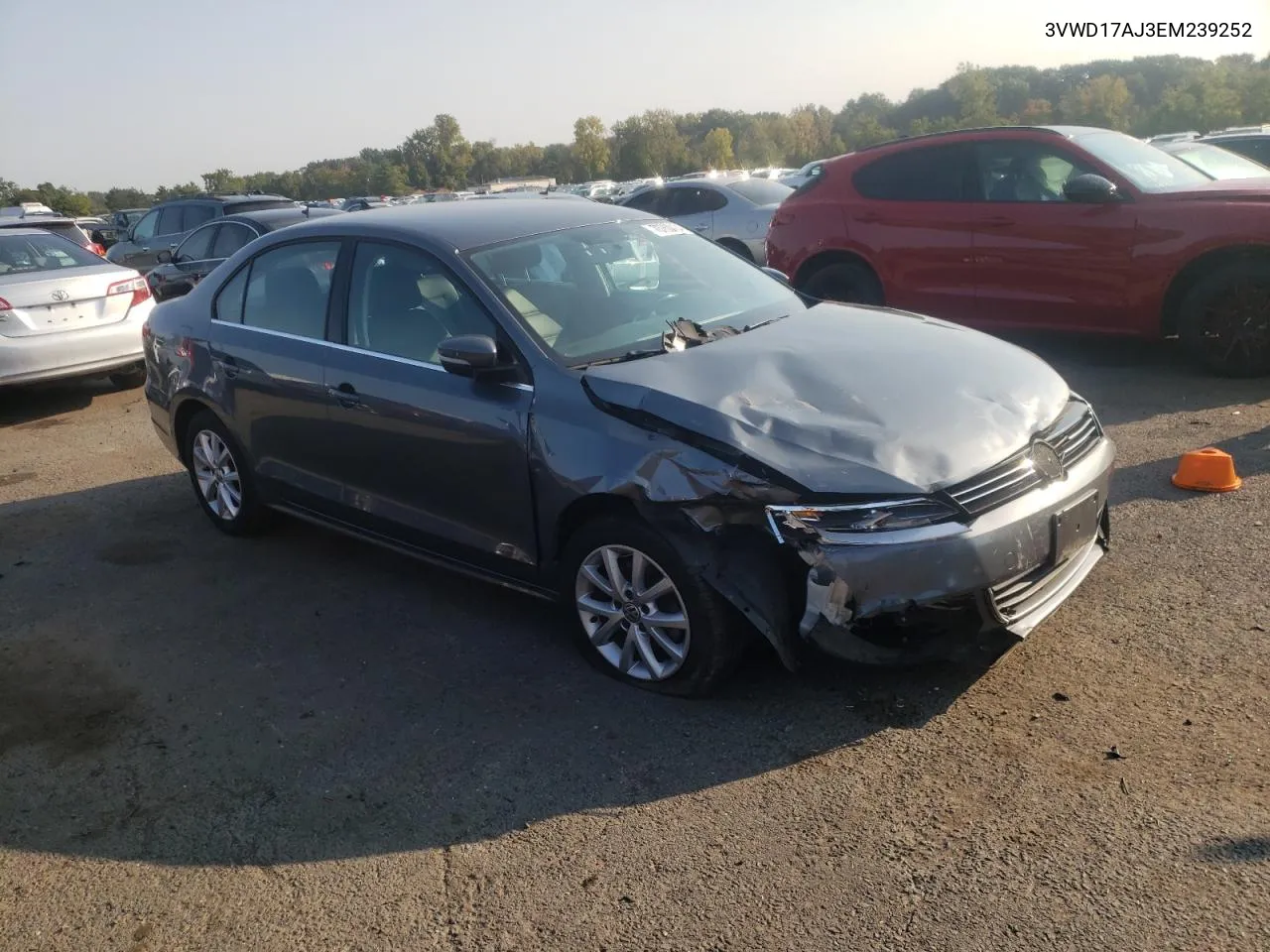 3VWD17AJ3EM239252 2014 Volkswagen Jetta Se