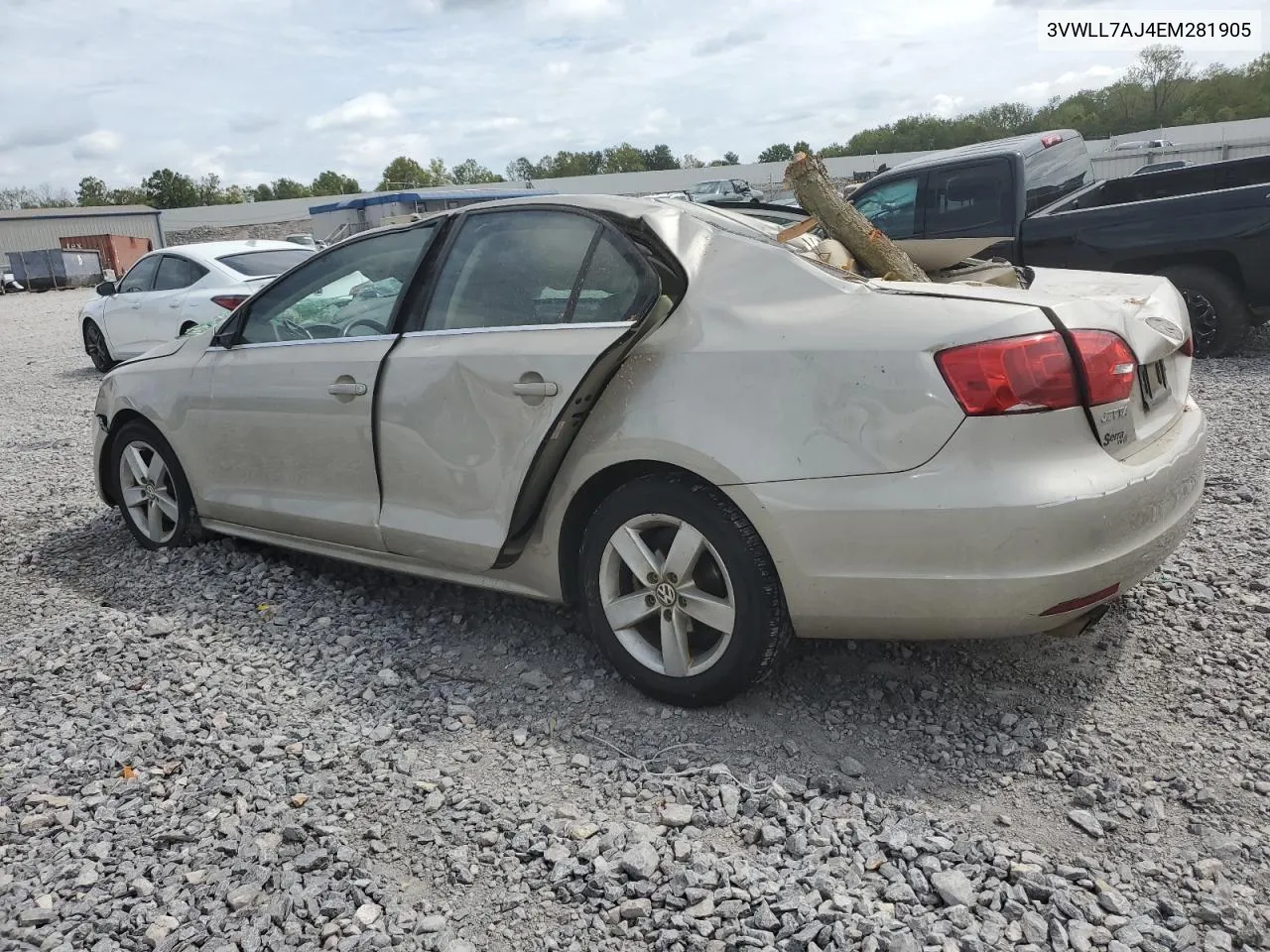 2014 Volkswagen Jetta Tdi VIN: 3VWLL7AJ4EM281905 Lot: 70879084