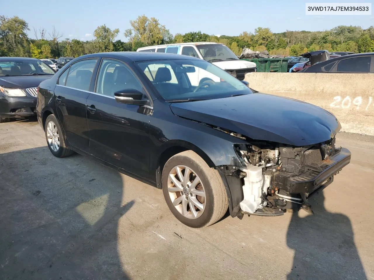 3VWD17AJ7EM394533 2014 Volkswagen Jetta Se