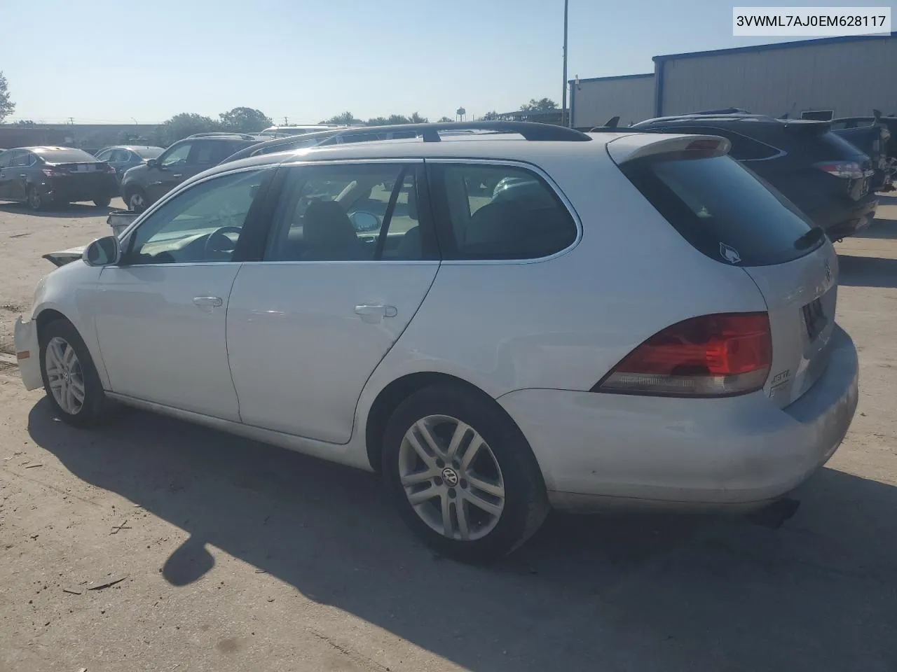 2014 Volkswagen Jetta Tdi VIN: 3VWML7AJ0EM628117 Lot: 71465364