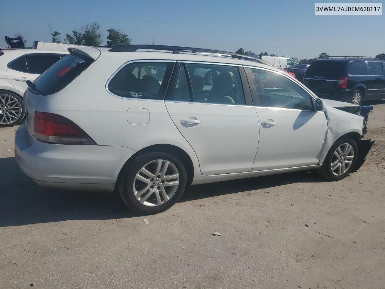 2014 Volkswagen Jetta Tdi VIN: 3VWML7AJ0EM628117 Lot: 71465364