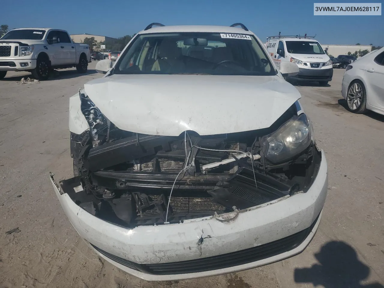 2014 Volkswagen Jetta Tdi VIN: 3VWML7AJ0EM628117 Lot: 71465364