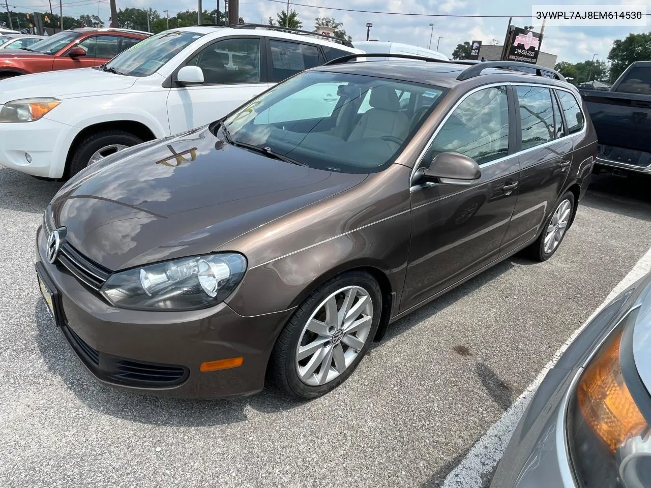 2014 Volkswagen Jetta Tdi VIN: 3VWPL7AJ8EM614530 Lot: 71887854