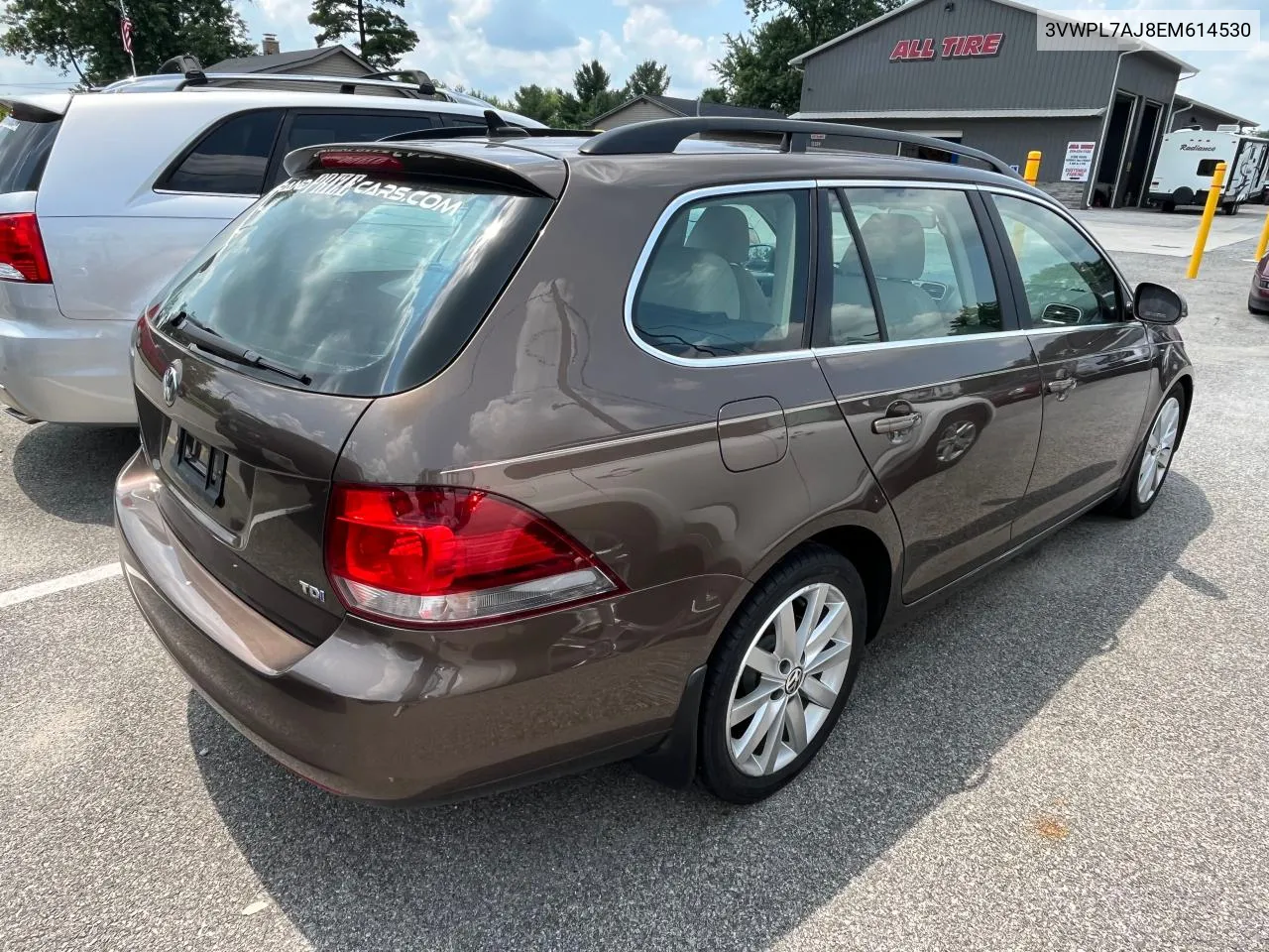 2014 Volkswagen Jetta Tdi VIN: 3VWPL7AJ8EM614530 Lot: 71887854