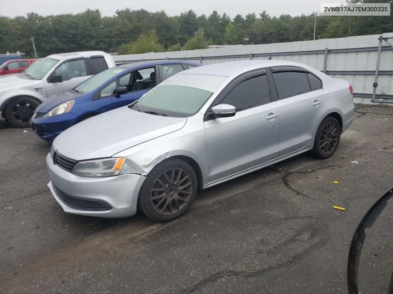 2014 Volkswagen Jetta Se VIN: 3VWB17AJ7EM300335 Lot: 72577104