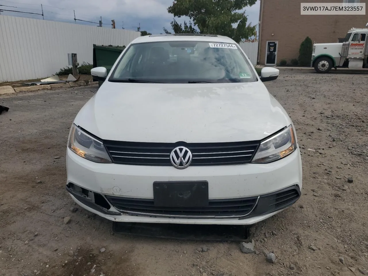 2014 Volkswagen Jetta Se VIN: 3VWD17AJ7EM323557 Lot: 72727544