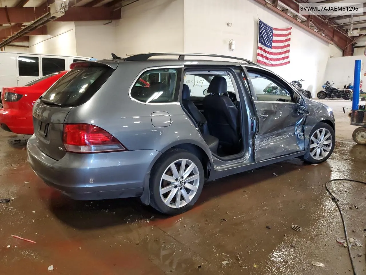 2014 Volkswagen Jetta Tdi VIN: 3VWML7AJXEM612961 Lot: 72834764