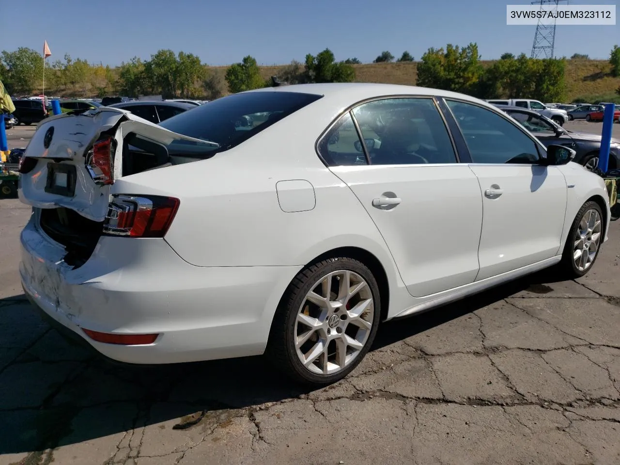 2014 Volkswagen Jetta Gli VIN: 3VW5S7AJ0EM323112 Lot: 72998404