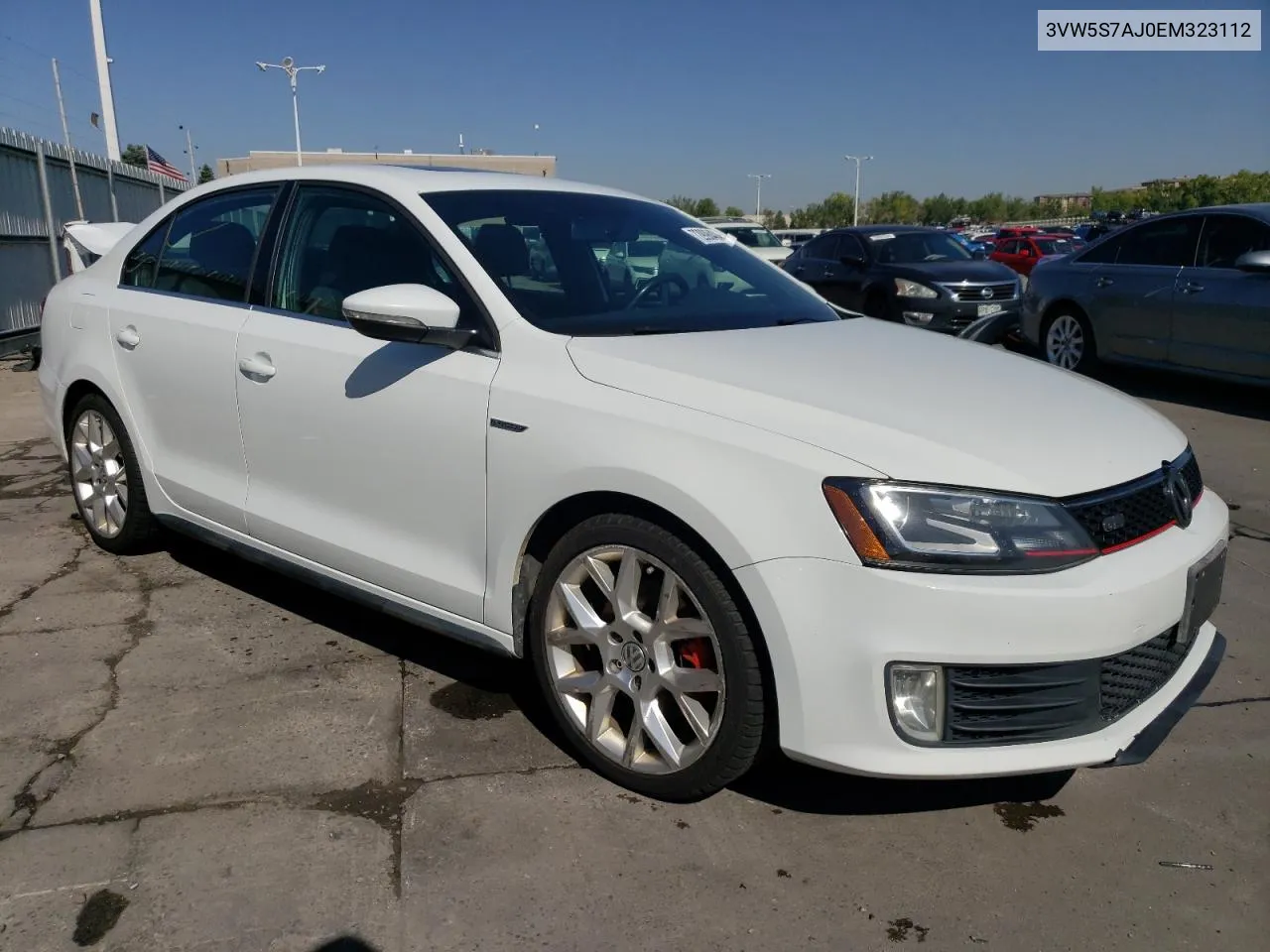 2014 Volkswagen Jetta Gli VIN: 3VW5S7AJ0EM323112 Lot: 72998404