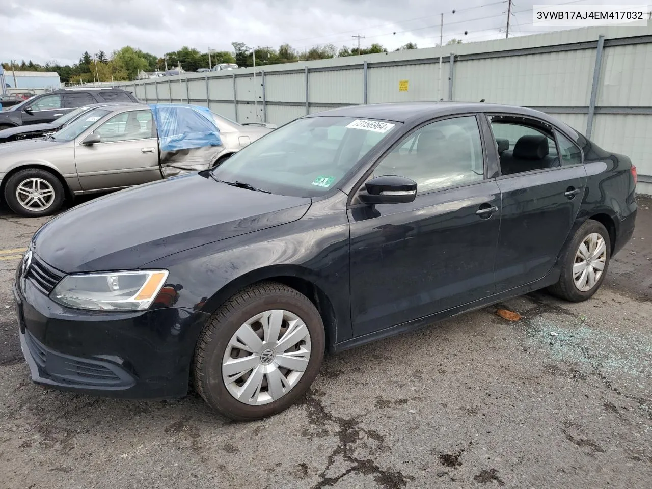 3VWB17AJ4EM417032 2014 Volkswagen Jetta Se