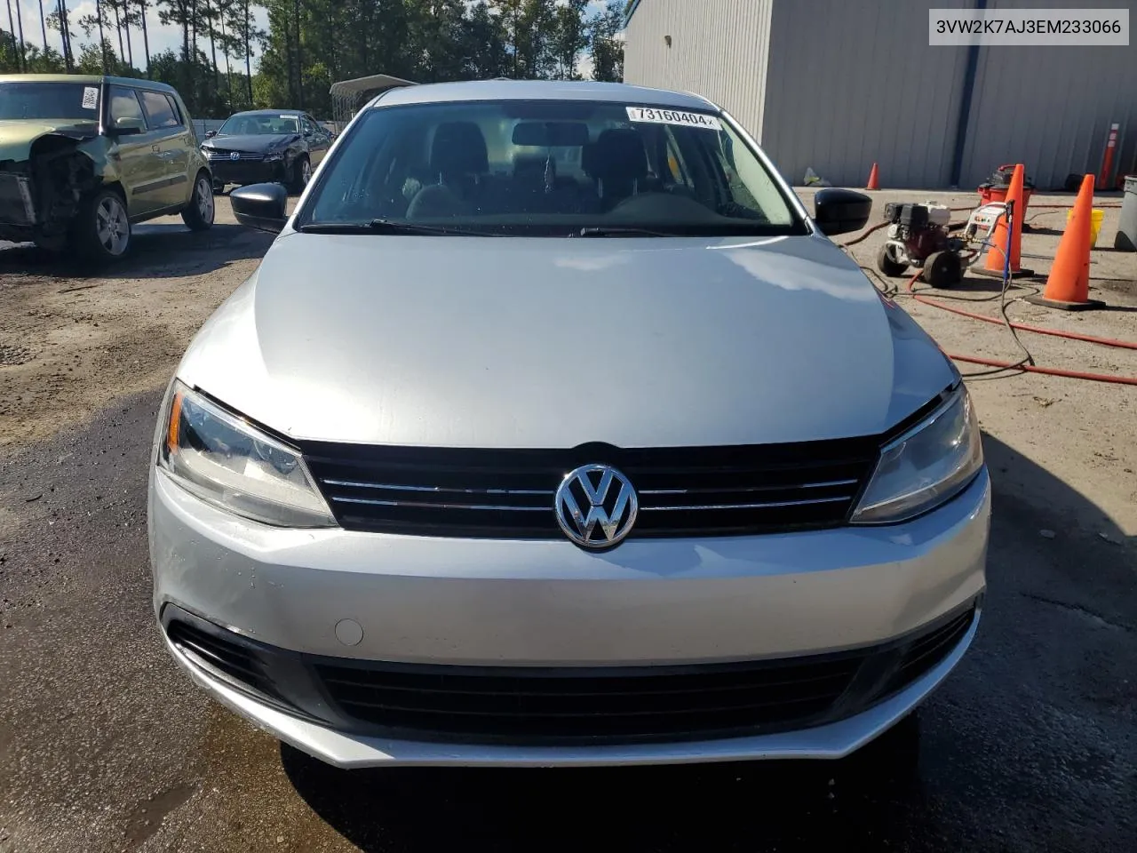 2014 Volkswagen Jetta Base VIN: 3VW2K7AJ3EM233066 Lot: 73160404