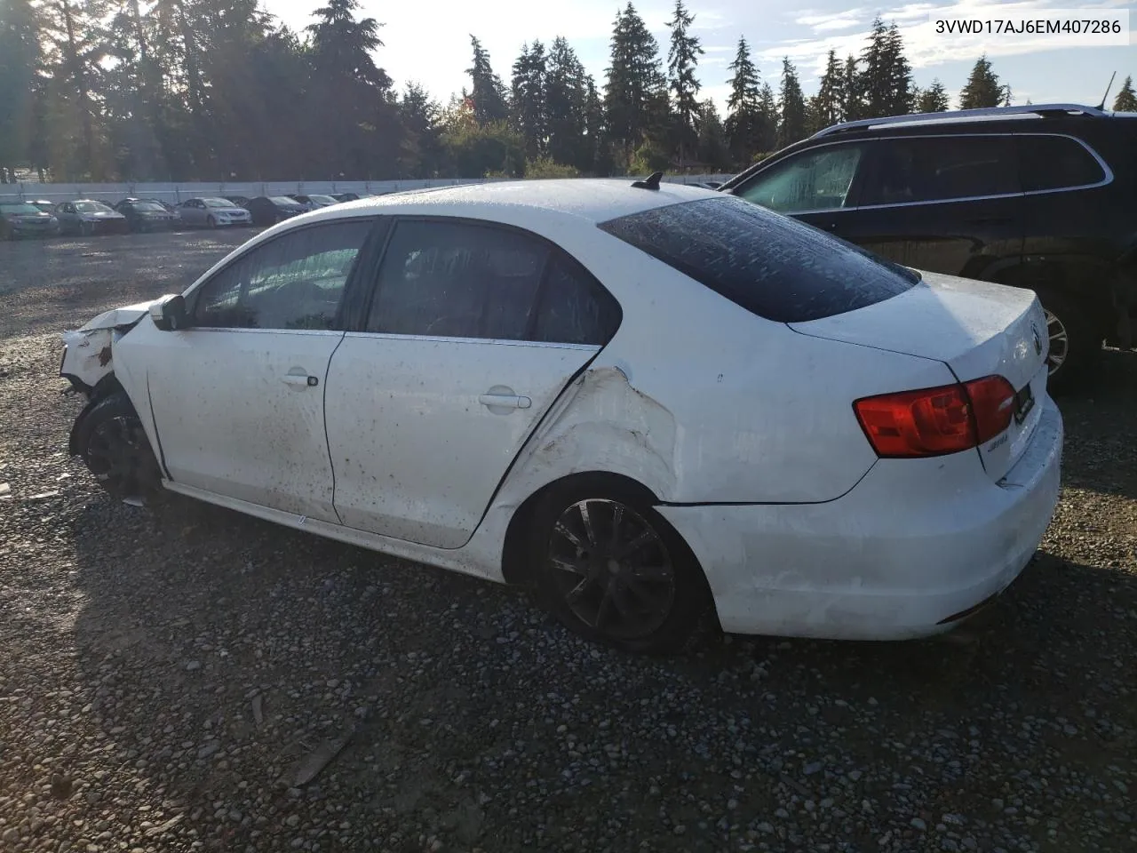 2014 Volkswagen Jetta Se VIN: 3VWD17AJ6EM407286 Lot: 73242414