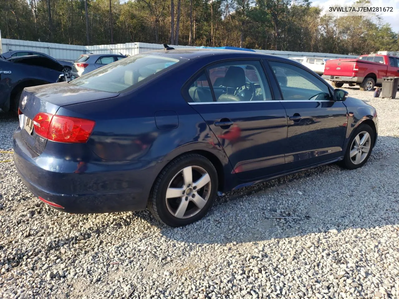 3VWLL7AJ7EM281672 2014 Volkswagen Jetta Tdi