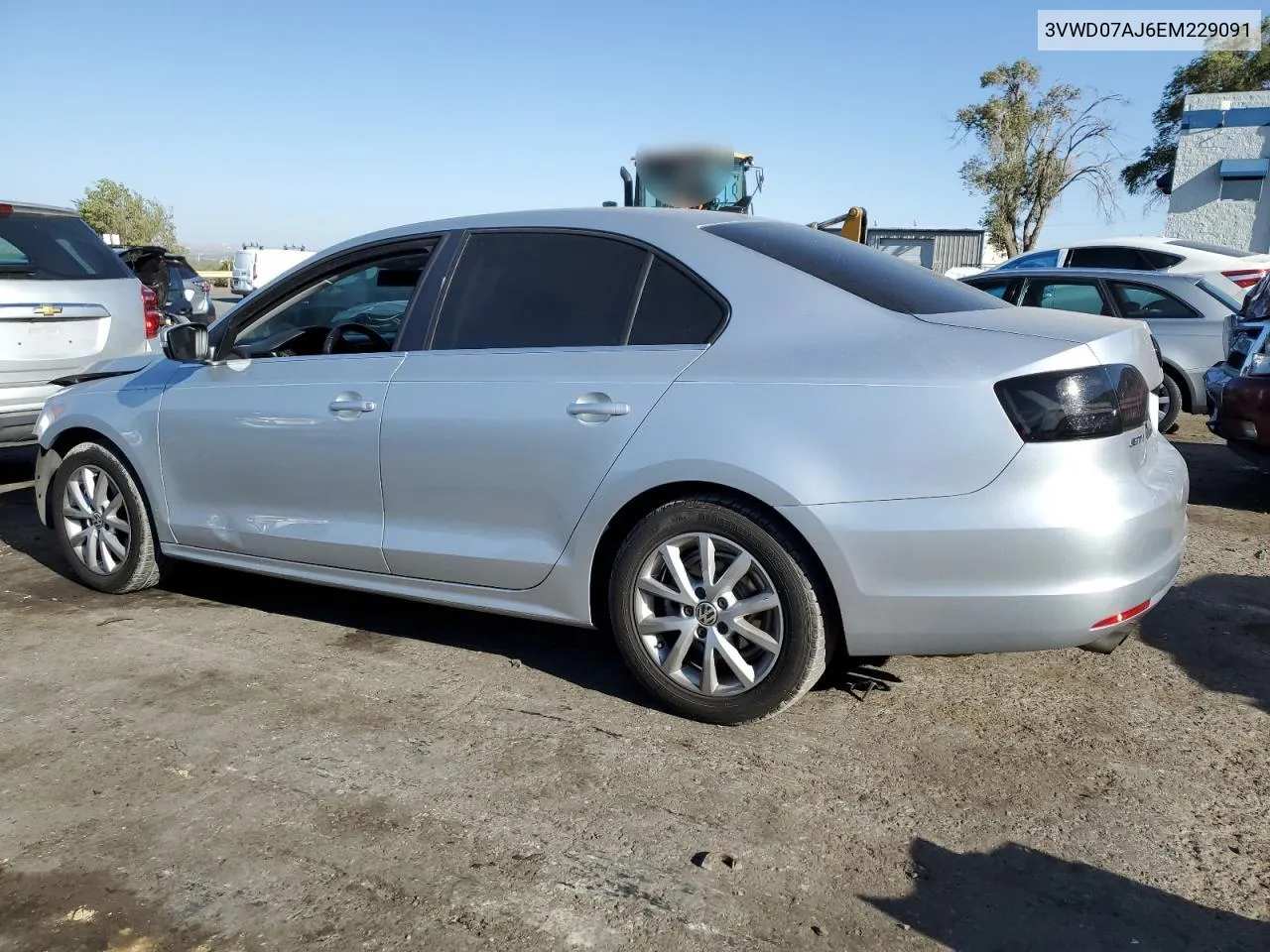 2014 Volkswagen Jetta Se VIN: 3VWD07AJ6EM229091 Lot: 73540724