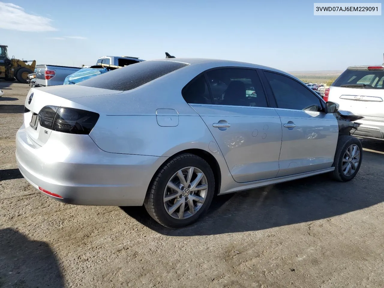 2014 Volkswagen Jetta Se VIN: 3VWD07AJ6EM229091 Lot: 73540724