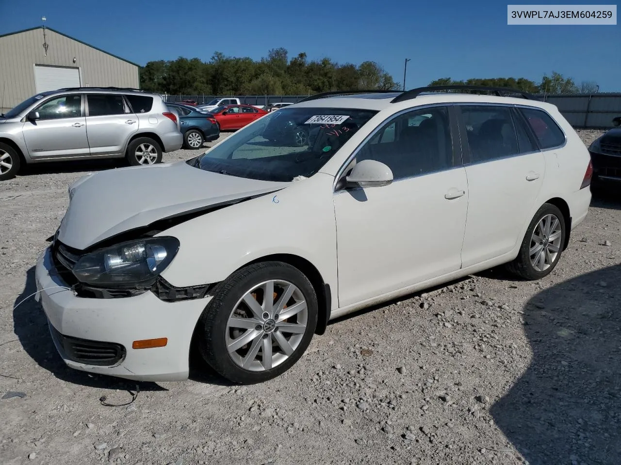 2014 Volkswagen Jetta Tdi VIN: 3VWPL7AJ3EM604259 Lot: 73641954