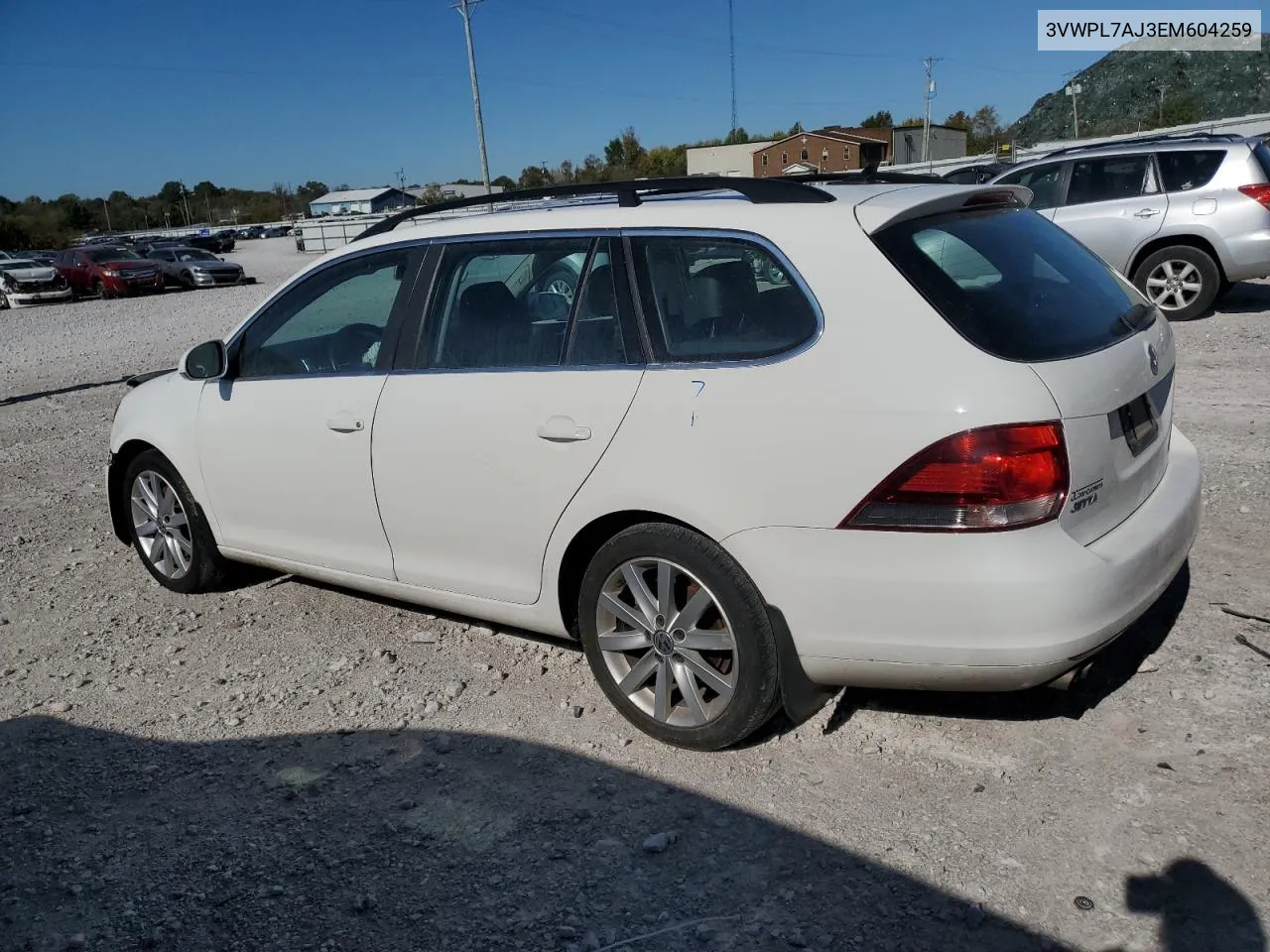 2014 Volkswagen Jetta Tdi VIN: 3VWPL7AJ3EM604259 Lot: 73641954