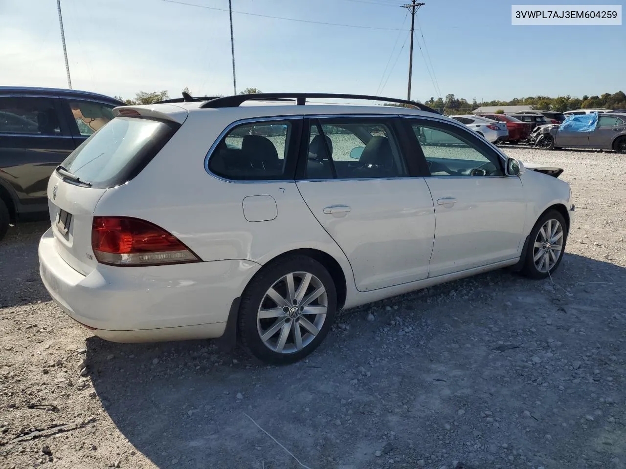 2014 Volkswagen Jetta Tdi VIN: 3VWPL7AJ3EM604259 Lot: 73641954