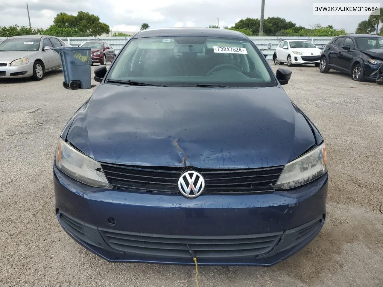 3VW2K7AJXEM319684 2014 Volkswagen Jetta Base