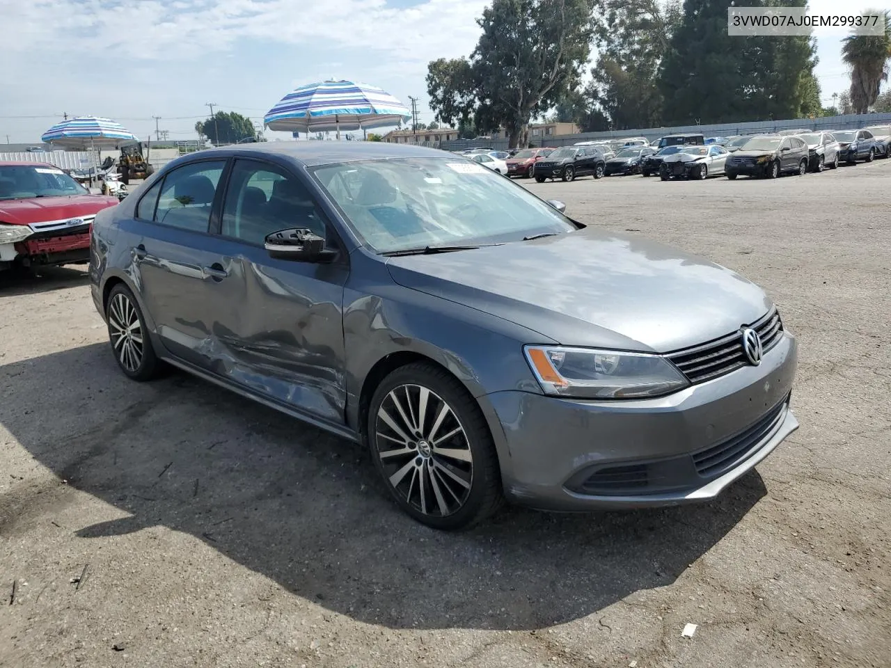 3VWD07AJ0EM299377 2014 Volkswagen Jetta Se