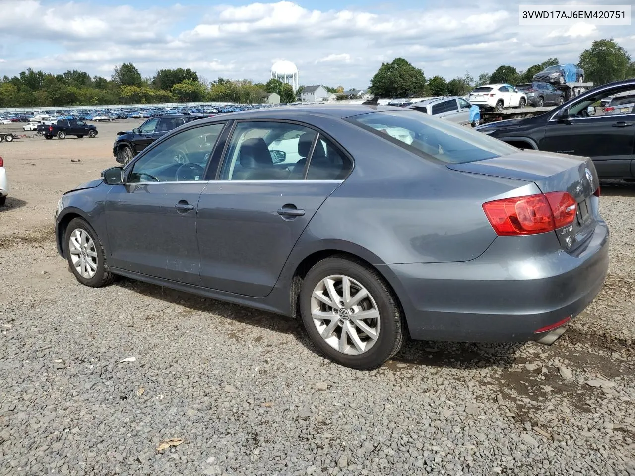 2014 Volkswagen Jetta Se VIN: 3VWD17AJ6EM420751 Lot: 73954204