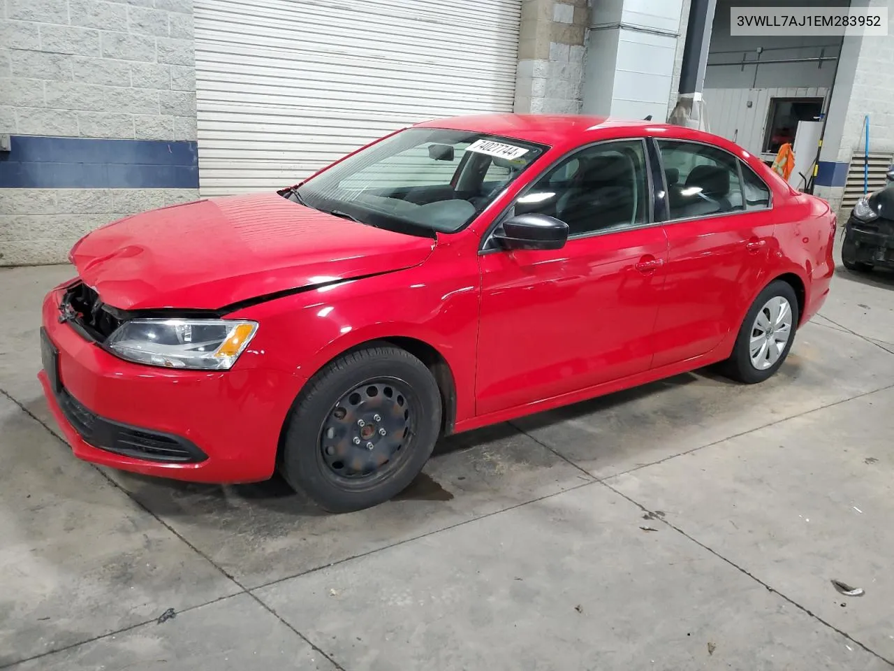 2014 Volkswagen Jetta Tdi VIN: 3VWLL7AJ1EM283952 Lot: 74027744