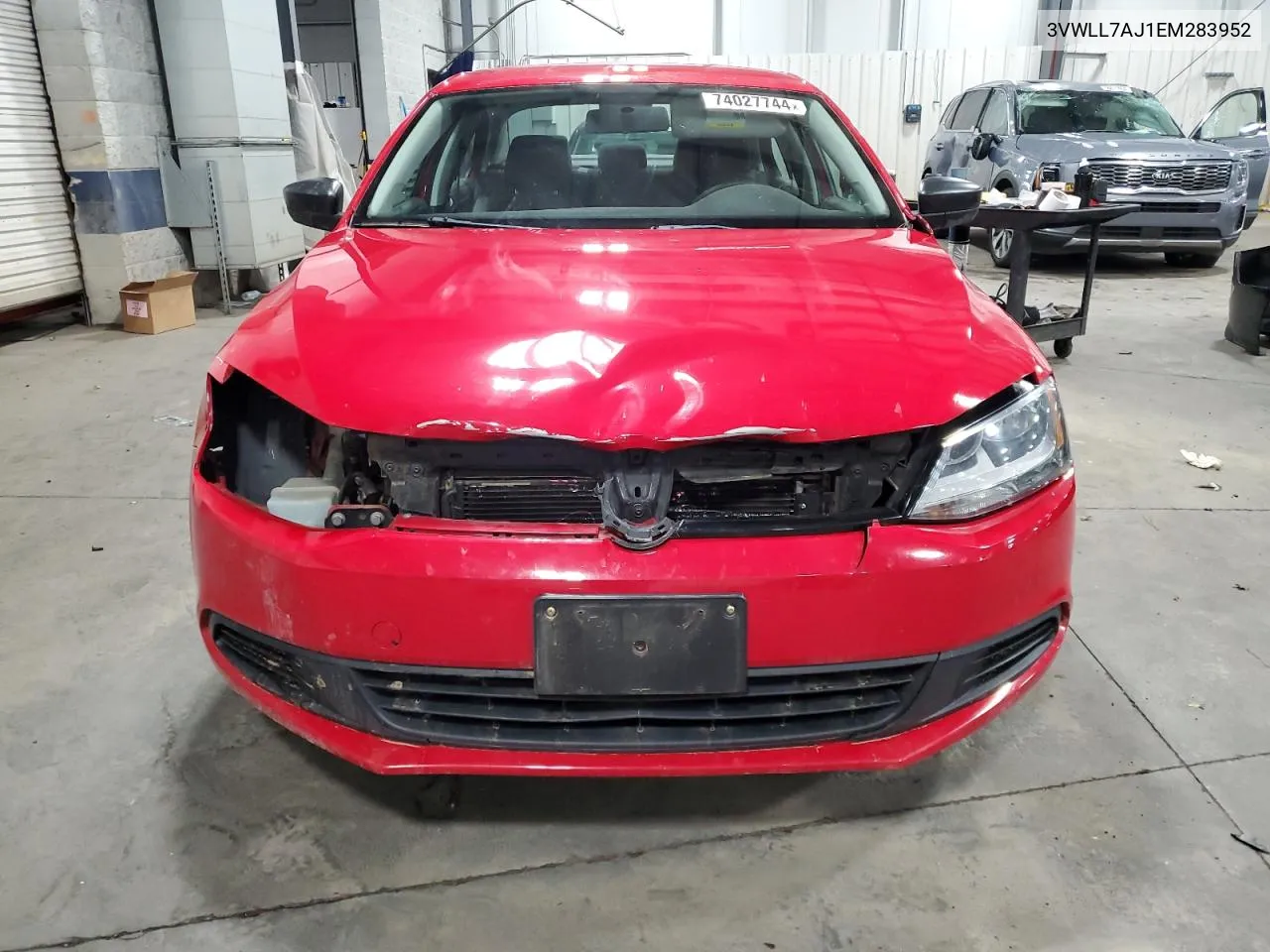 2014 Volkswagen Jetta Tdi VIN: 3VWLL7AJ1EM283952 Lot: 74027744