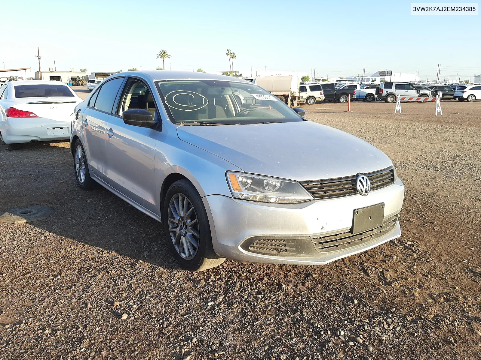 3VW2K7AJ2EM234385 2014 Volkswagen Jetta Base