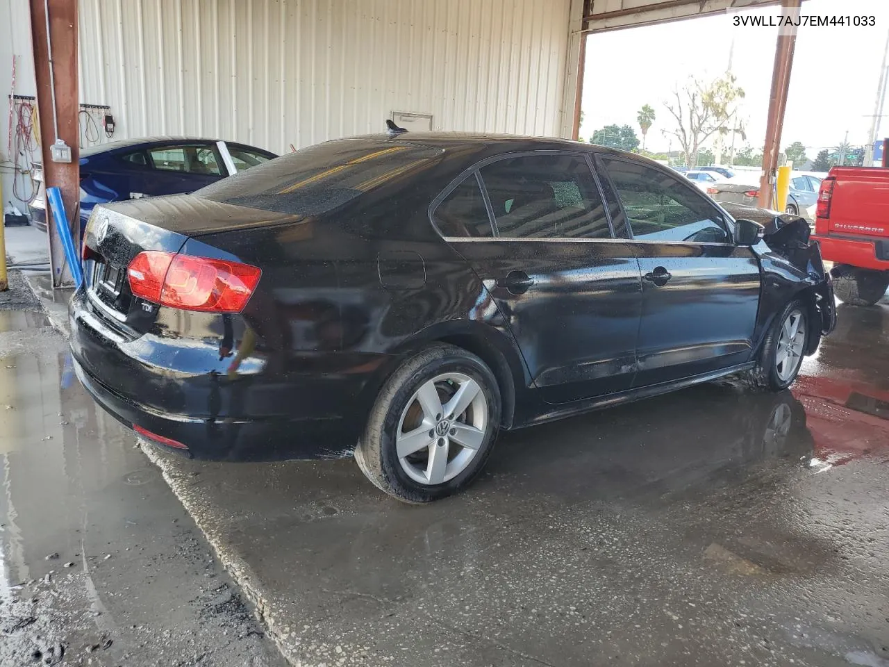 2014 Volkswagen Jetta Tdi VIN: 3VWLL7AJ7EM441033 Lot: 74034744