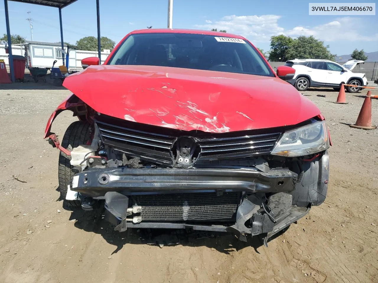 3VWLL7AJ5EM406670 2014 Volkswagen Jetta Tdi