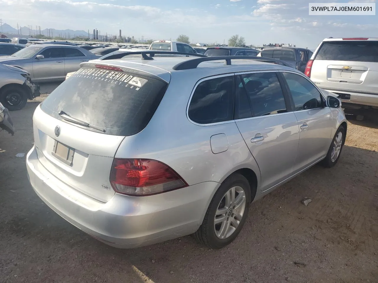 2014 Volkswagen Jetta Tdi VIN: 3VWPL7AJ0EM601691 Lot: 74132544