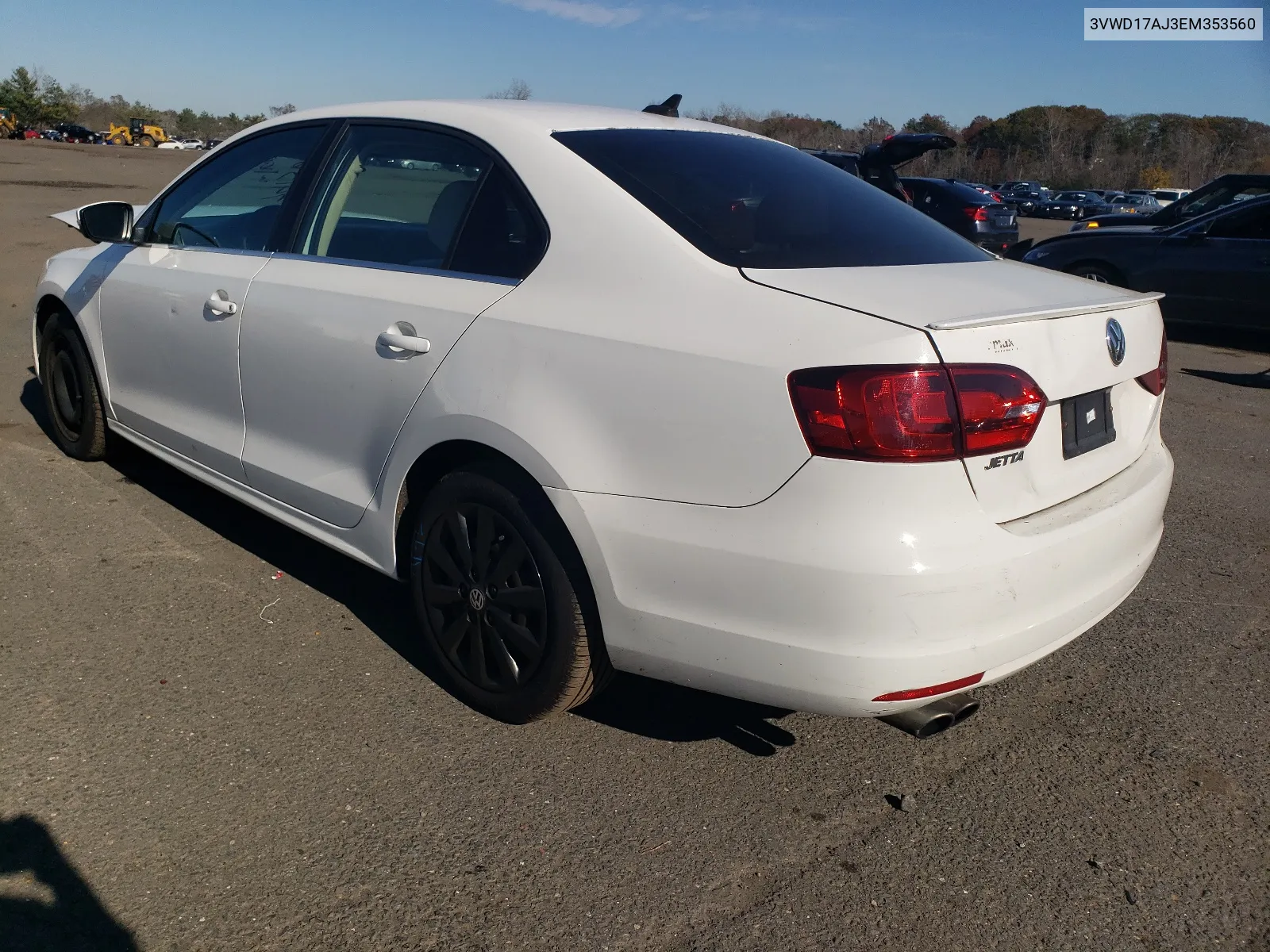 3VWD17AJ3EM353560 2014 Volkswagen Jetta Se