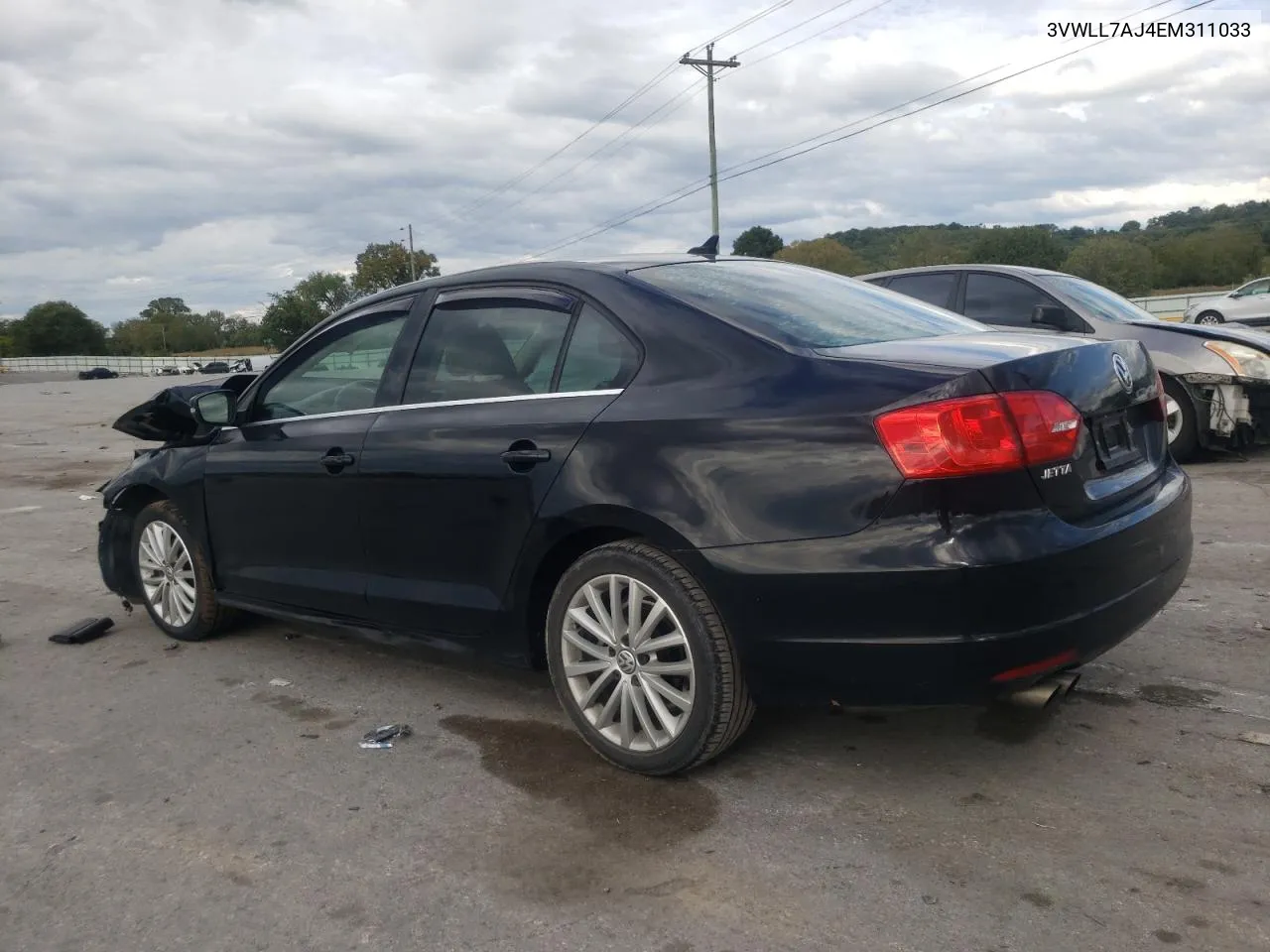 2014 Volkswagen Jetta Tdi VIN: 3VWLL7AJ4EM311033 Lot: 74211684