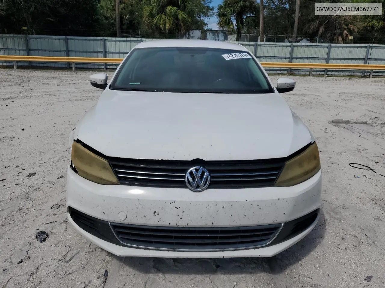 3VWD07AJ5EM367771 2014 Volkswagen Jetta Se