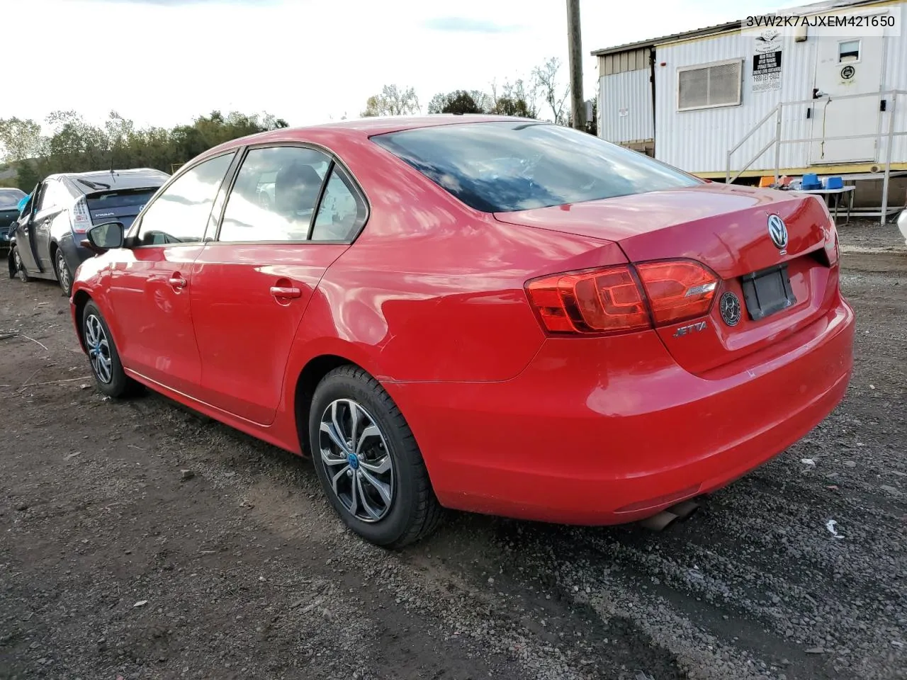 2014 Volkswagen Jetta Base VIN: 3VW2K7AJXEM421650 Lot: 74687944