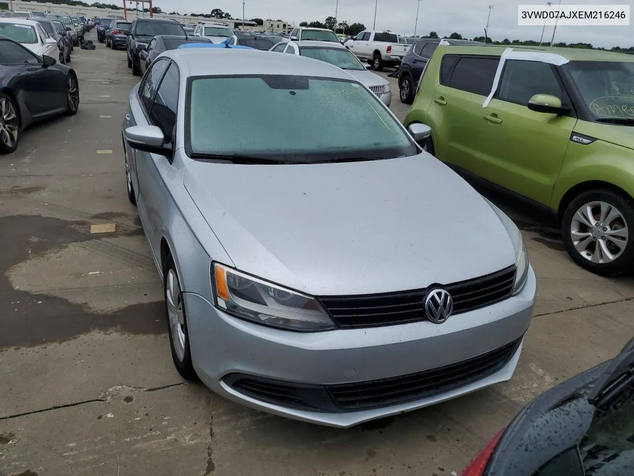 3VWD07AJXEM216246 2014 Volkswagen Jetta Se