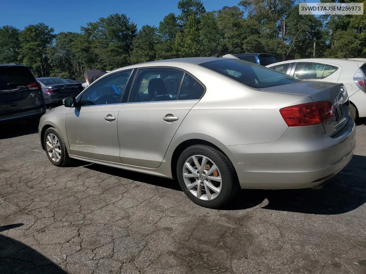 2014 Volkswagen Jetta Se VIN: 3VWD17AJ3EM256973 Lot: 75113404