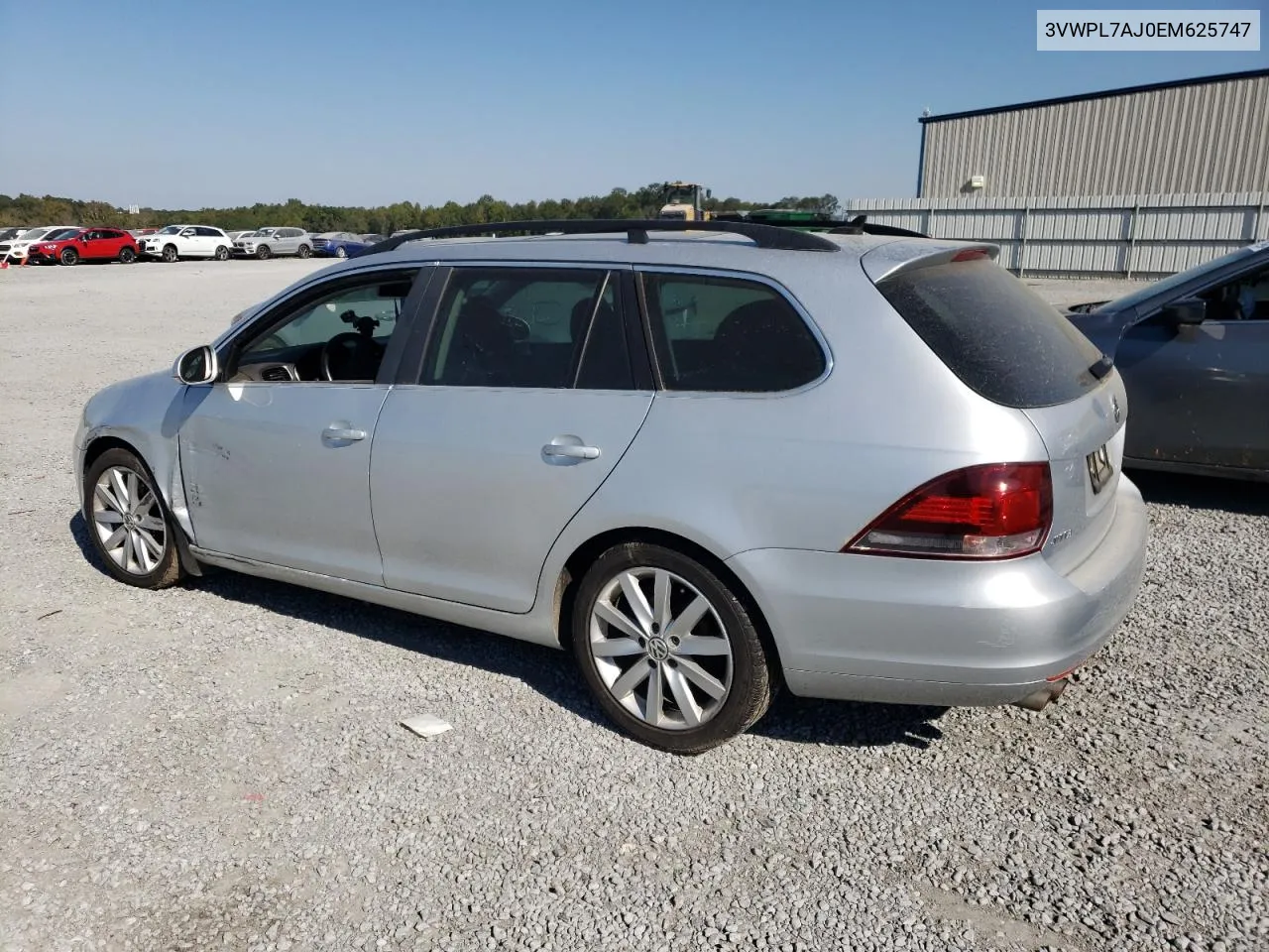 2014 Volkswagen Jetta Tdi VIN: 3VWPL7AJ0EM625747 Lot: 75121674