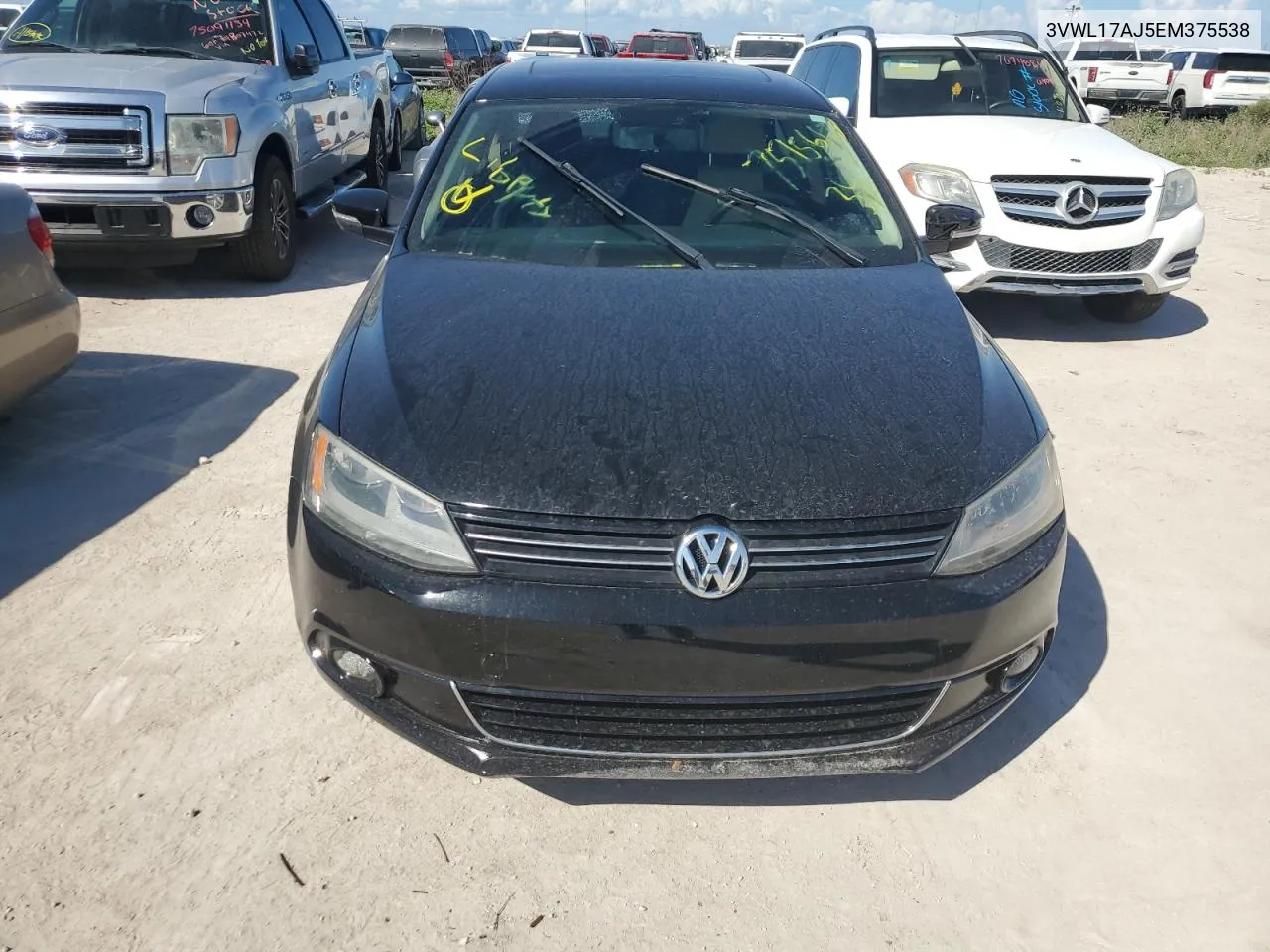 2014 Volkswagen Jetta Sel VIN: 3VWL17AJ5EM375538 Lot: 75156174