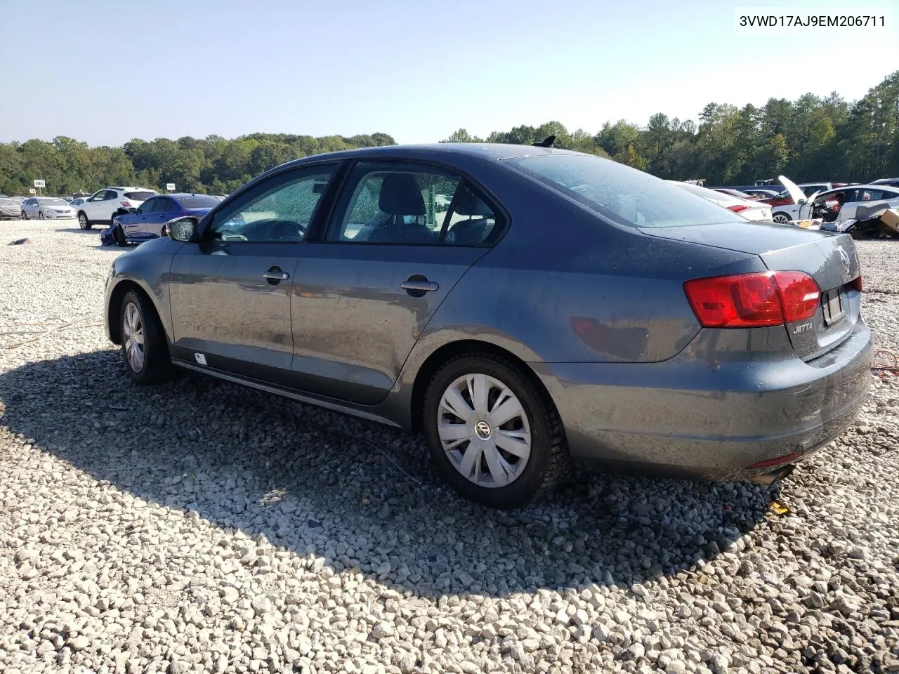 2014 Volkswagen Jetta Se VIN: 3VWD17AJ9EM206711 Lot: 75292884